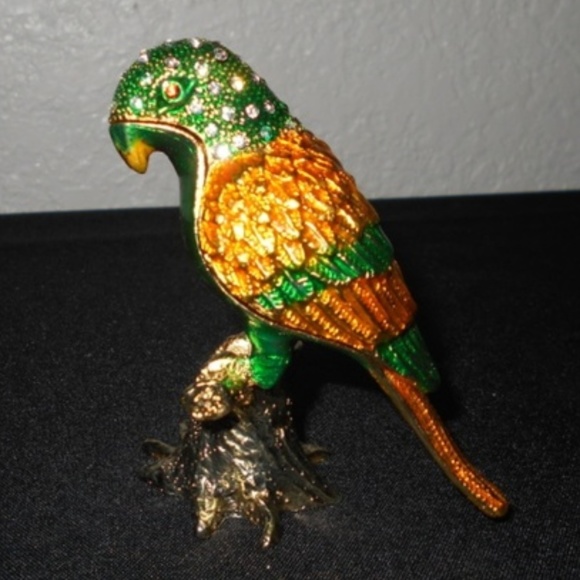 Mini Parrot Jewelry Box - Picture 7 of 7